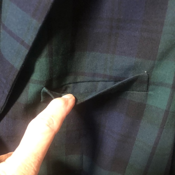 Ralph Lauren Classic Black Watch Tartan Plaid Blazer - Picture 4 of 16